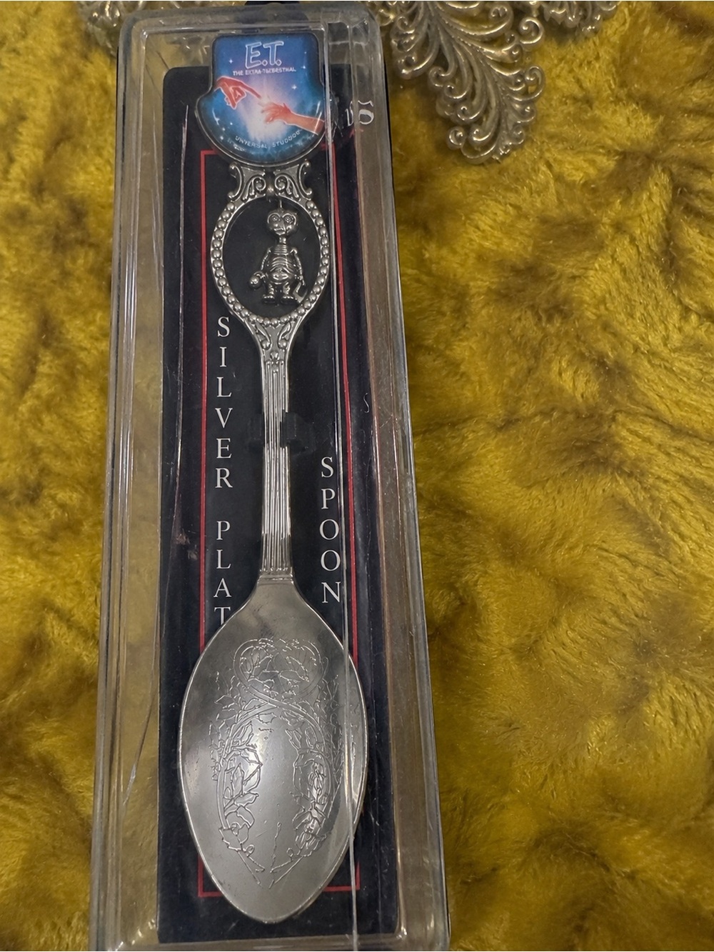 Vintage E.T. Universal Studios Silverplate Souvenir Spoon